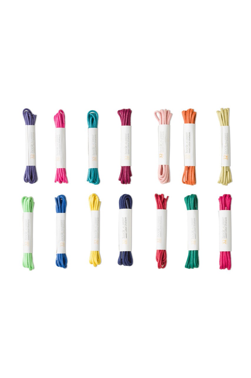 14-Pack Colored Dress Shoelaces