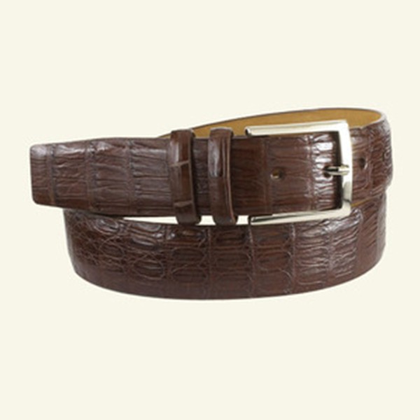 Caiman Crocodile Belt 1⅜" Width