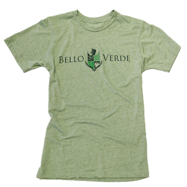 Bello Verde Green on Green Crew