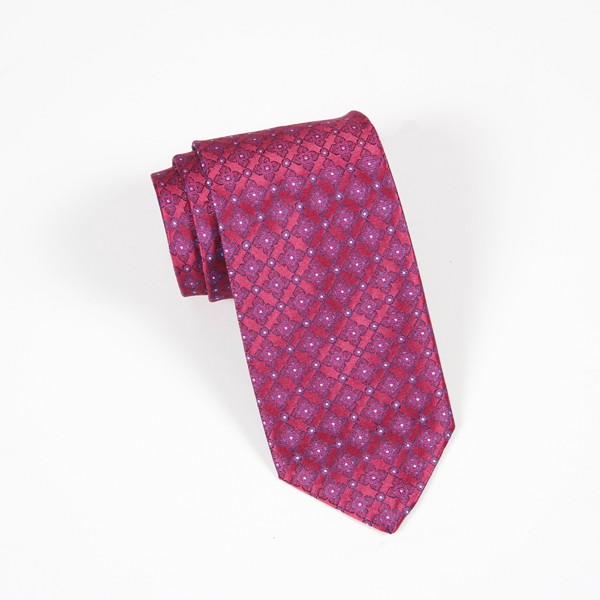 Pink/Blue Neat Tie