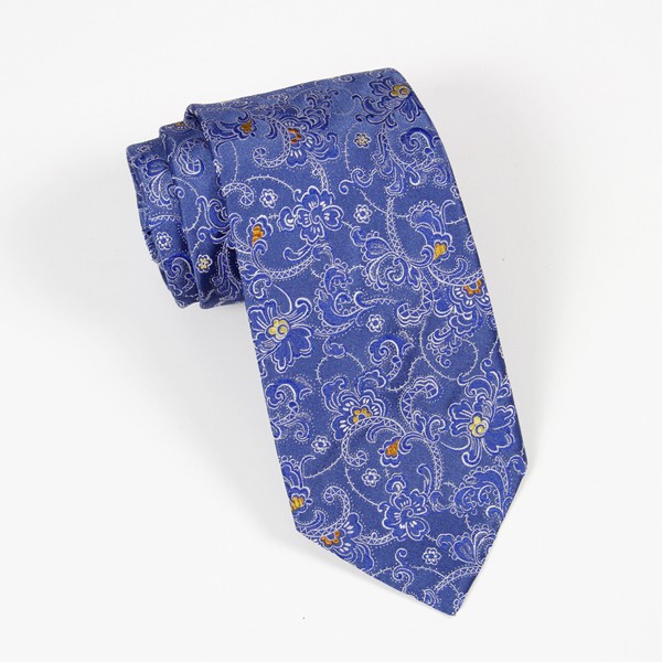 Blue Paisley Tie