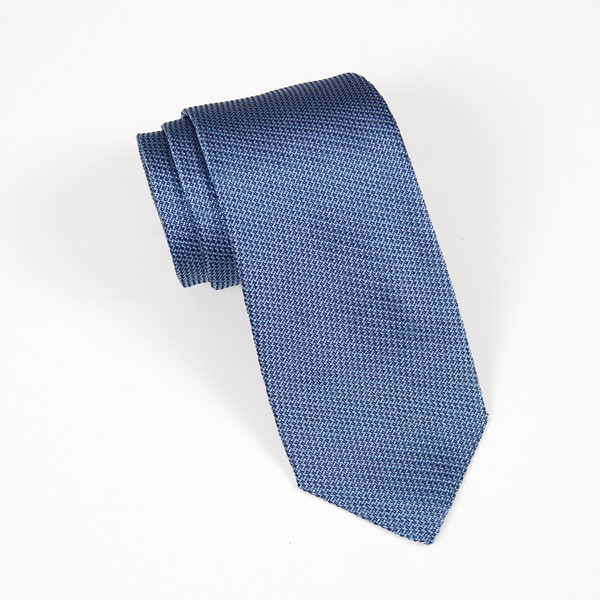 Light Blue Textured Solid Tie