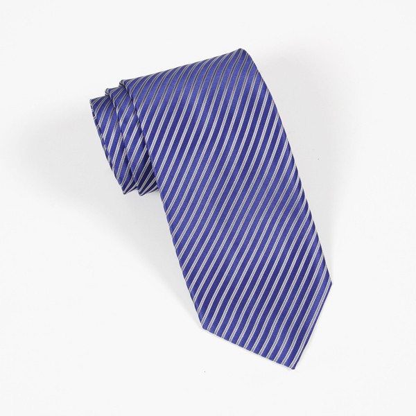 Blue/Grey Stripe Tie