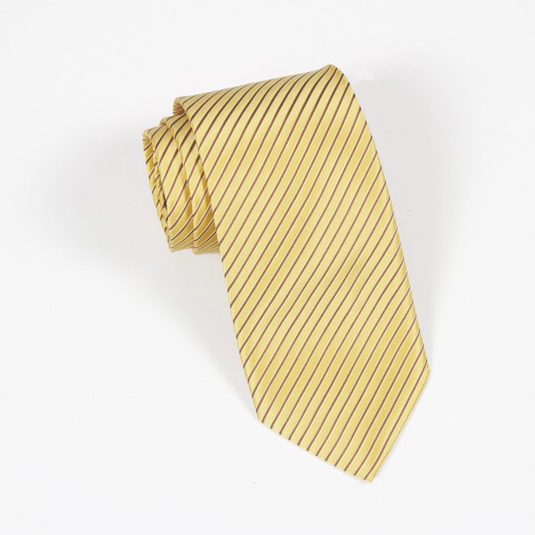 Yellow Stripe Tie