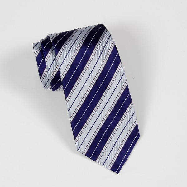 Blue/Light Blue Stripe Tie