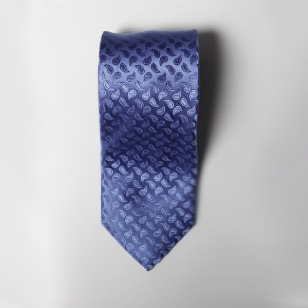 Blue Paisley Tie 