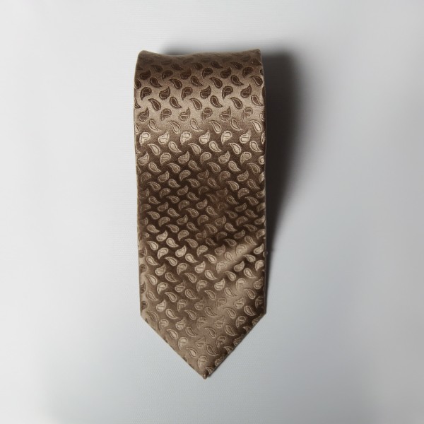 Gold Paisley Tie