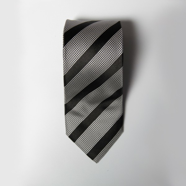 Black Stripe Tie