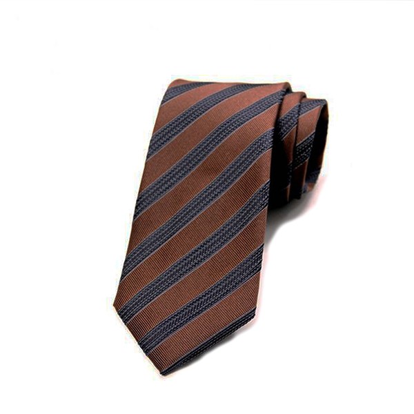 Brown/Navy Stripe Tie