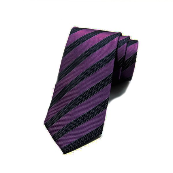 Purple/Navy Stripe Tie