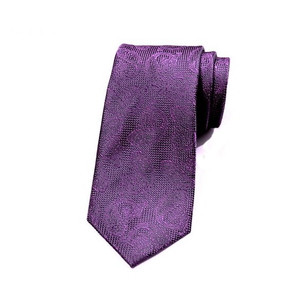 Purple Paisley Tie