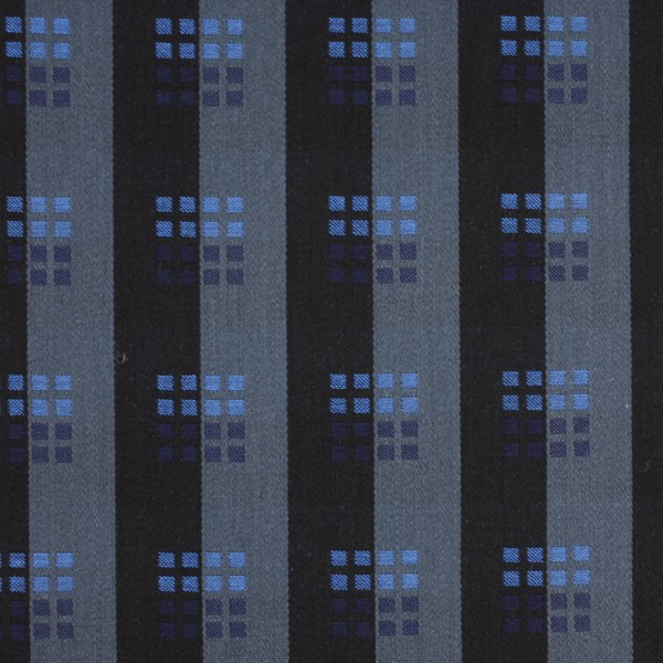 Black/Grey/Blue Patterned Stripe (SV 513234-190)