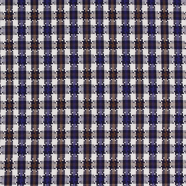 Brown/Blue/White Houndstooth Check (SV 513639-190)