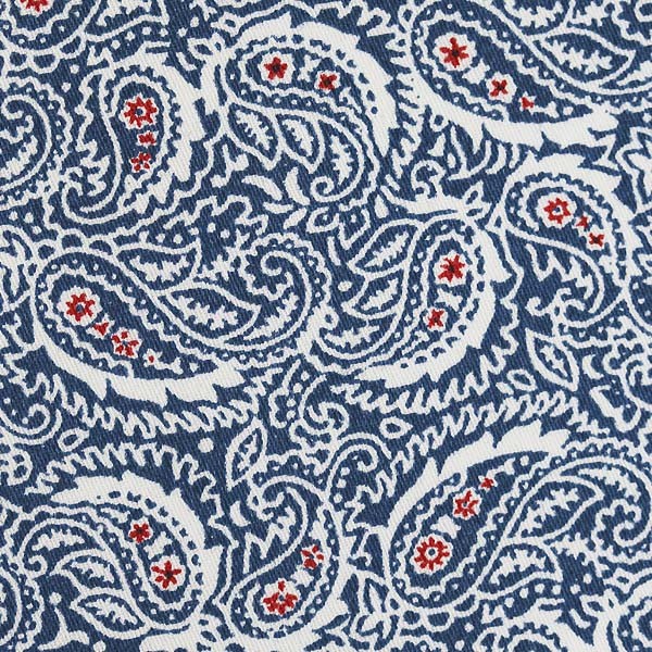 Blue/Red/White Paisley Print (SV 514080-200)