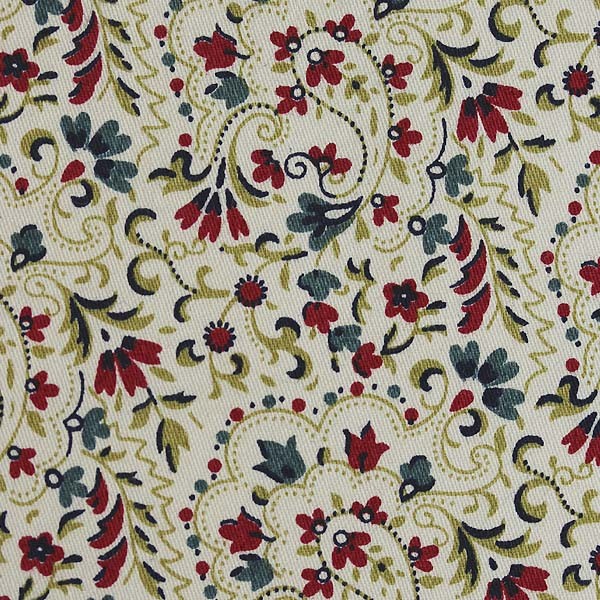 Cream/Red/Green Floral Print (SV 514124-200)