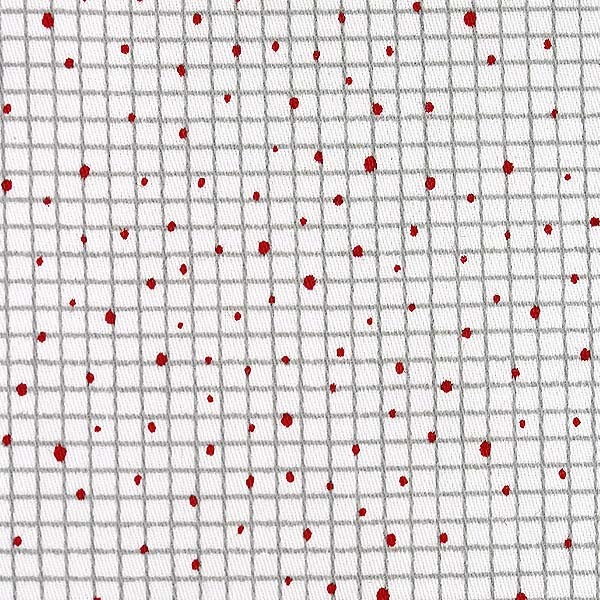 White/Grey/Red Check Dot Print (SV 514172-200)