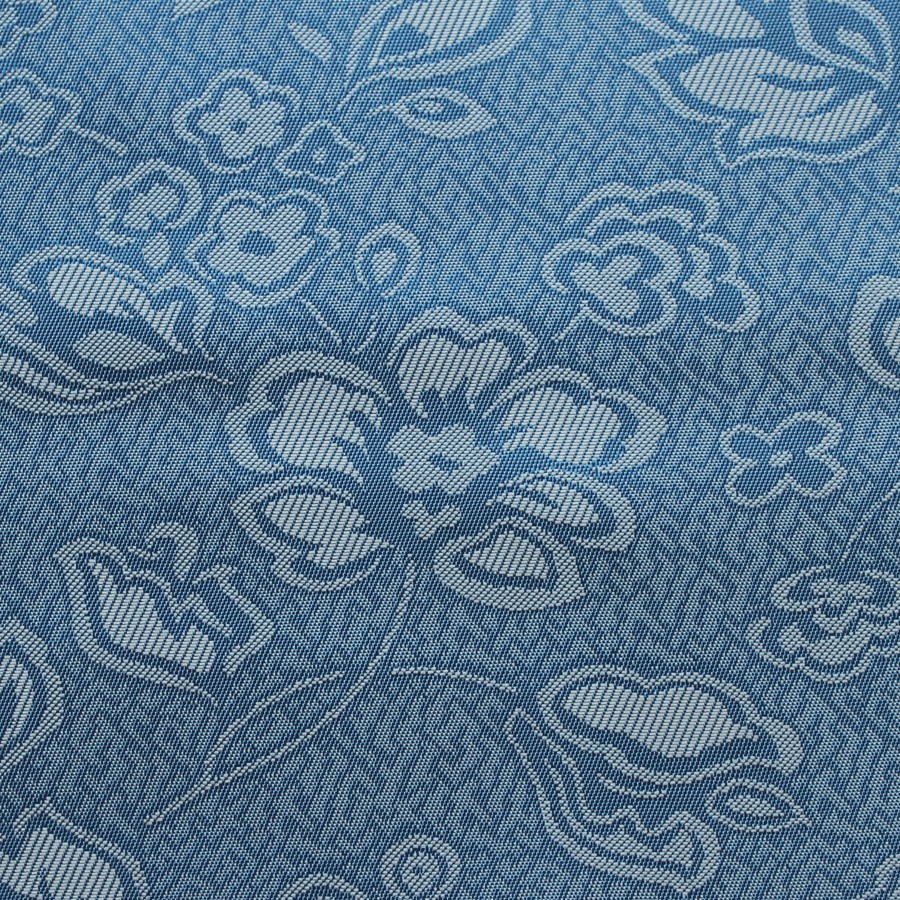 Light Blue Blossom Jacquard (YZ008)