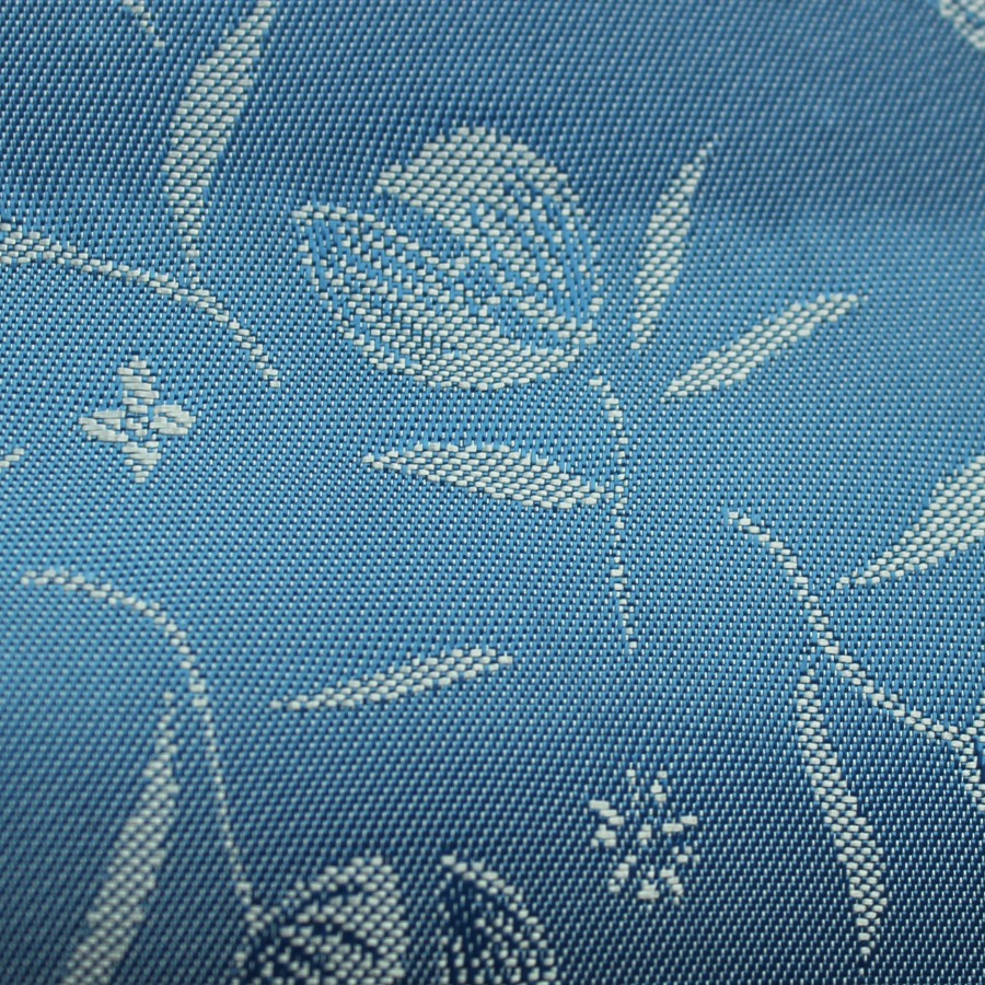Light Blue Flower Jacquard (YZ073)