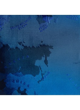Blue World Map (GLD360022)