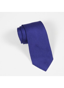 Royal Blue Textured Solid Tie