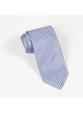 Light Blue Stripe Tie