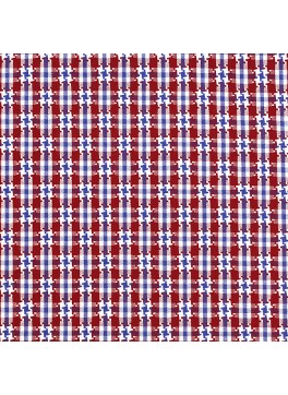 Red/Blue/White Houndstooth Check (SV 513634-190)
