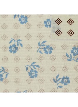 Off-White/Blue Floral Print (SV 514054B-200)