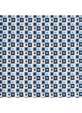 Lt Blue/Black/White Square Print (SV 514140-200)