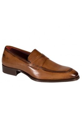 TOULON Updated Classic Apron-Front Penny Loafer