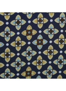 Geo Flowers Navy/Yellow (Y12596A5)