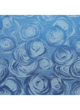 Light Blue Swirl Jacquard (YZ050)