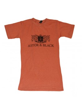 Astor & Black Black on Orange Crew