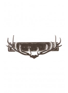 Deer Antler Tie Bar