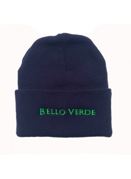 Bello Verde Navy Knit Hat