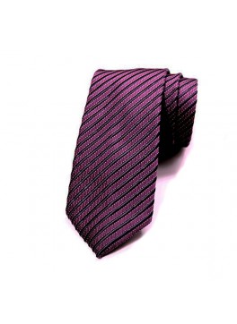Berry/Navy Stripe Tie